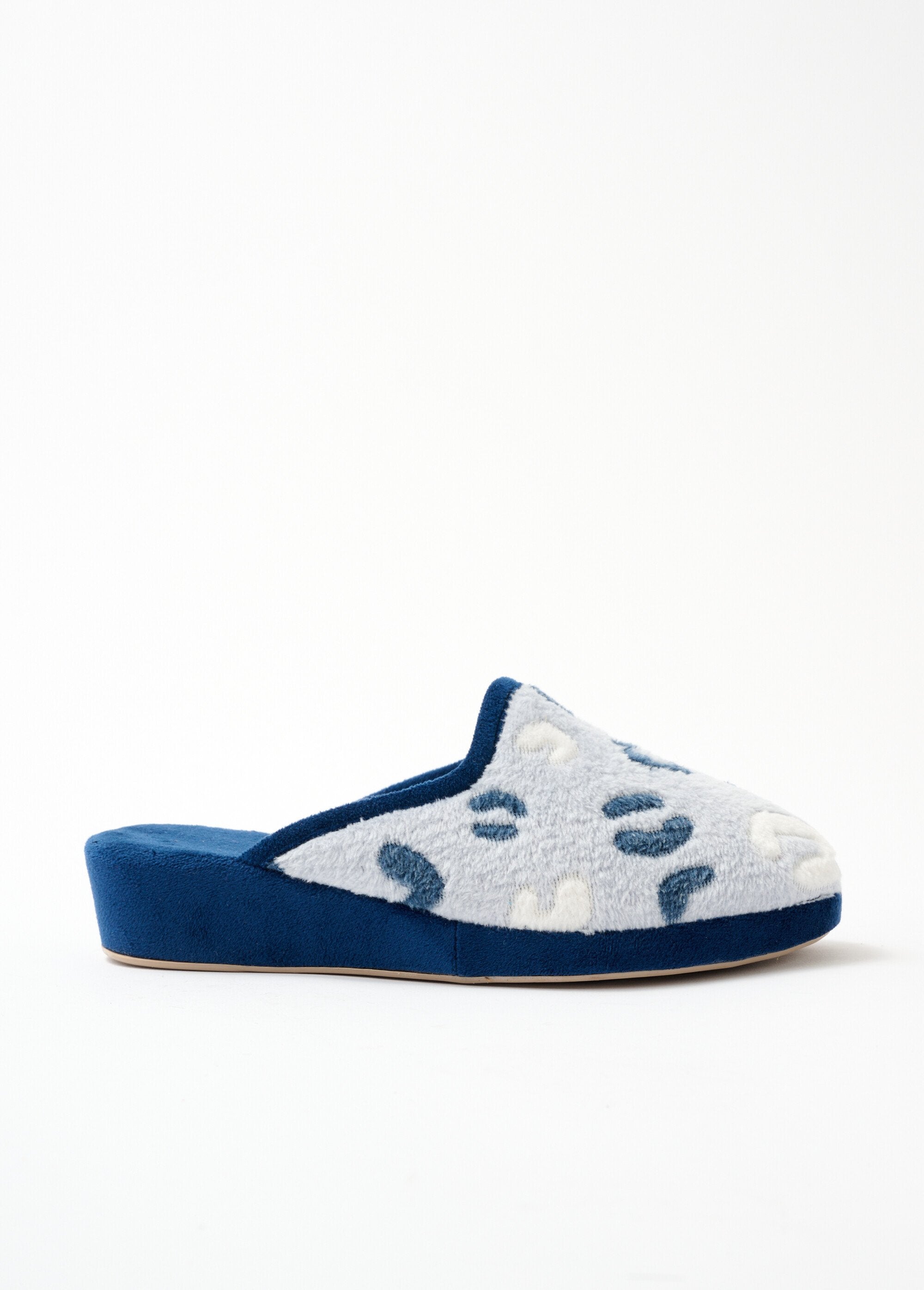 Comfort_width_wedge_mule_slippers_Blue_DR1_slim