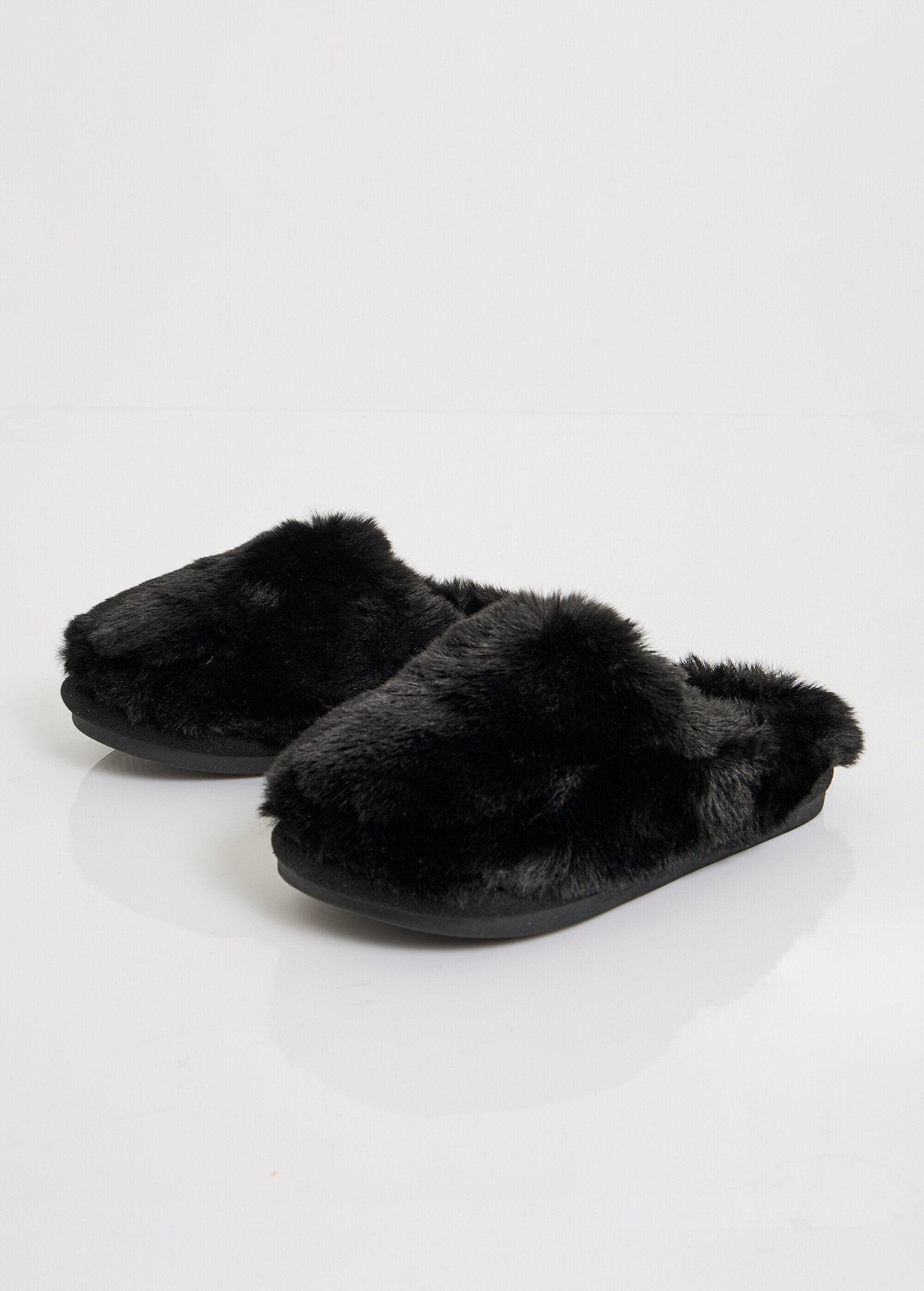 Warm_faux_fur_mule_slippers_Black_DE1_slim