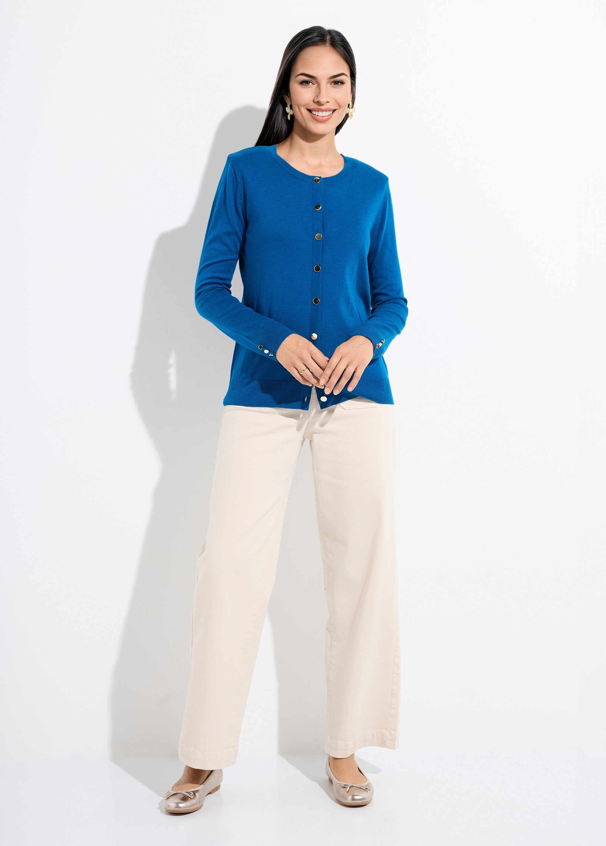 Fine_round_neck_buttoned_cardigan_in_plain_jersey_with_merino_wool_Duck_SF1_slim