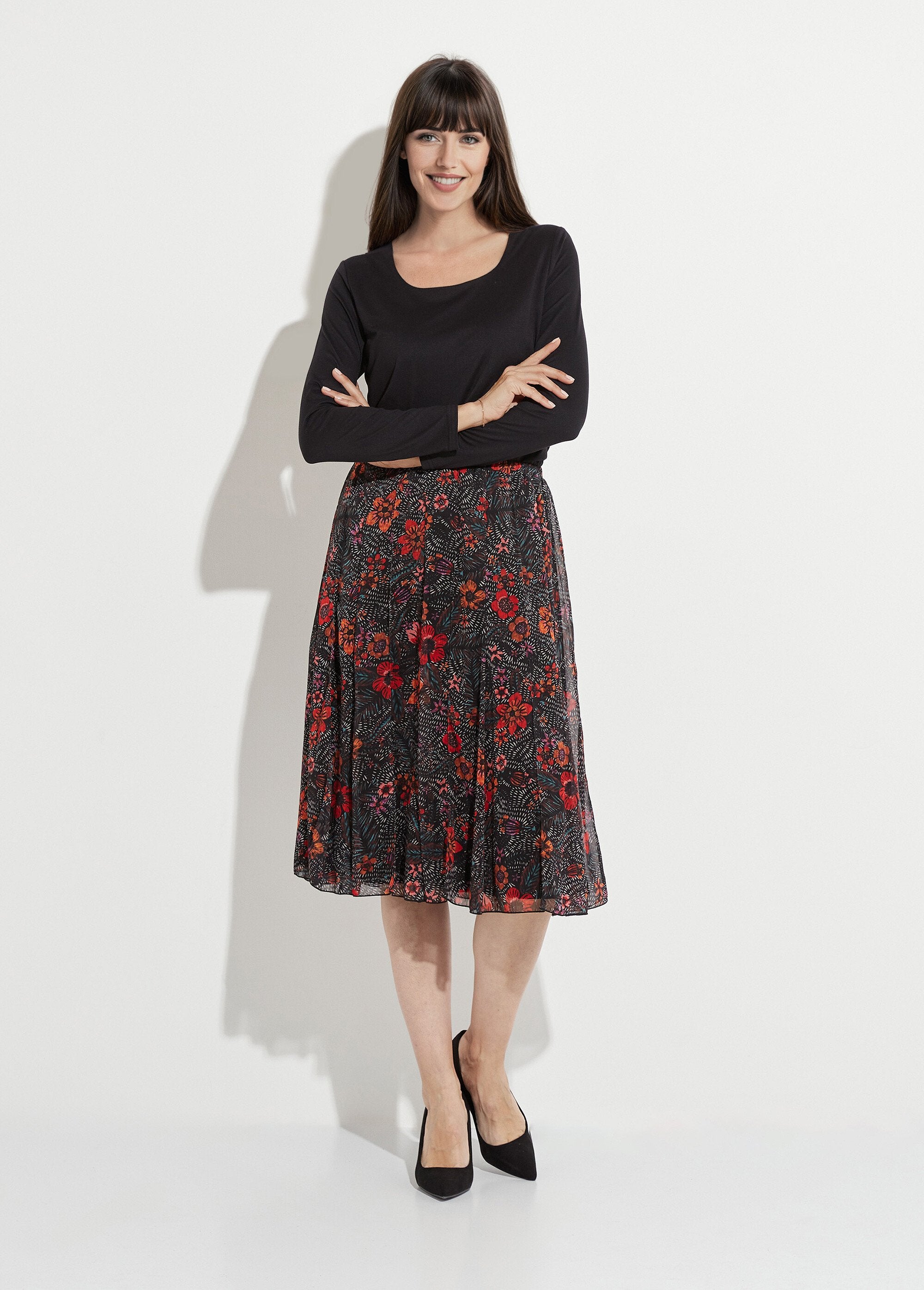 Long_flared_skirt_in_floral_voile_Black_and_red_SF1_slim