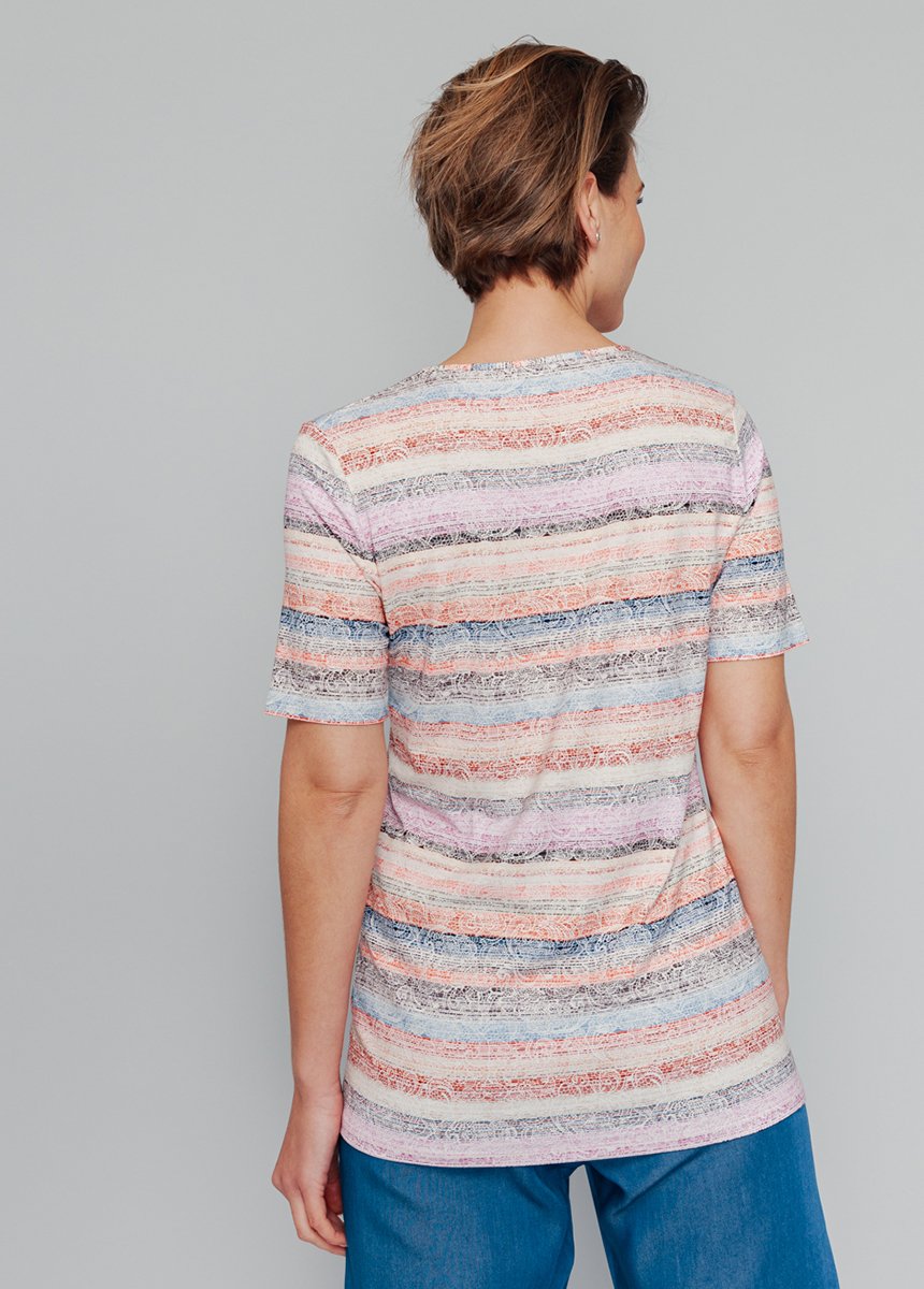 Lace_effect_striped_printed_T-shirt_Melon_stripe_DO1_slim
