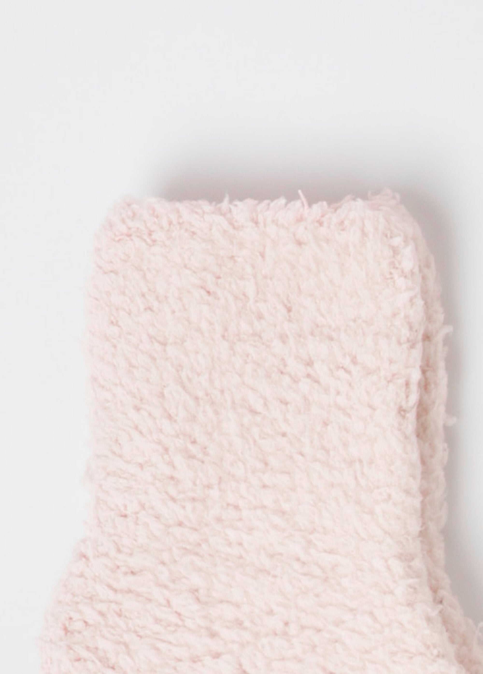 Pack_of_2_soft_socks,_plush_knit_Ecru_DE2_slim