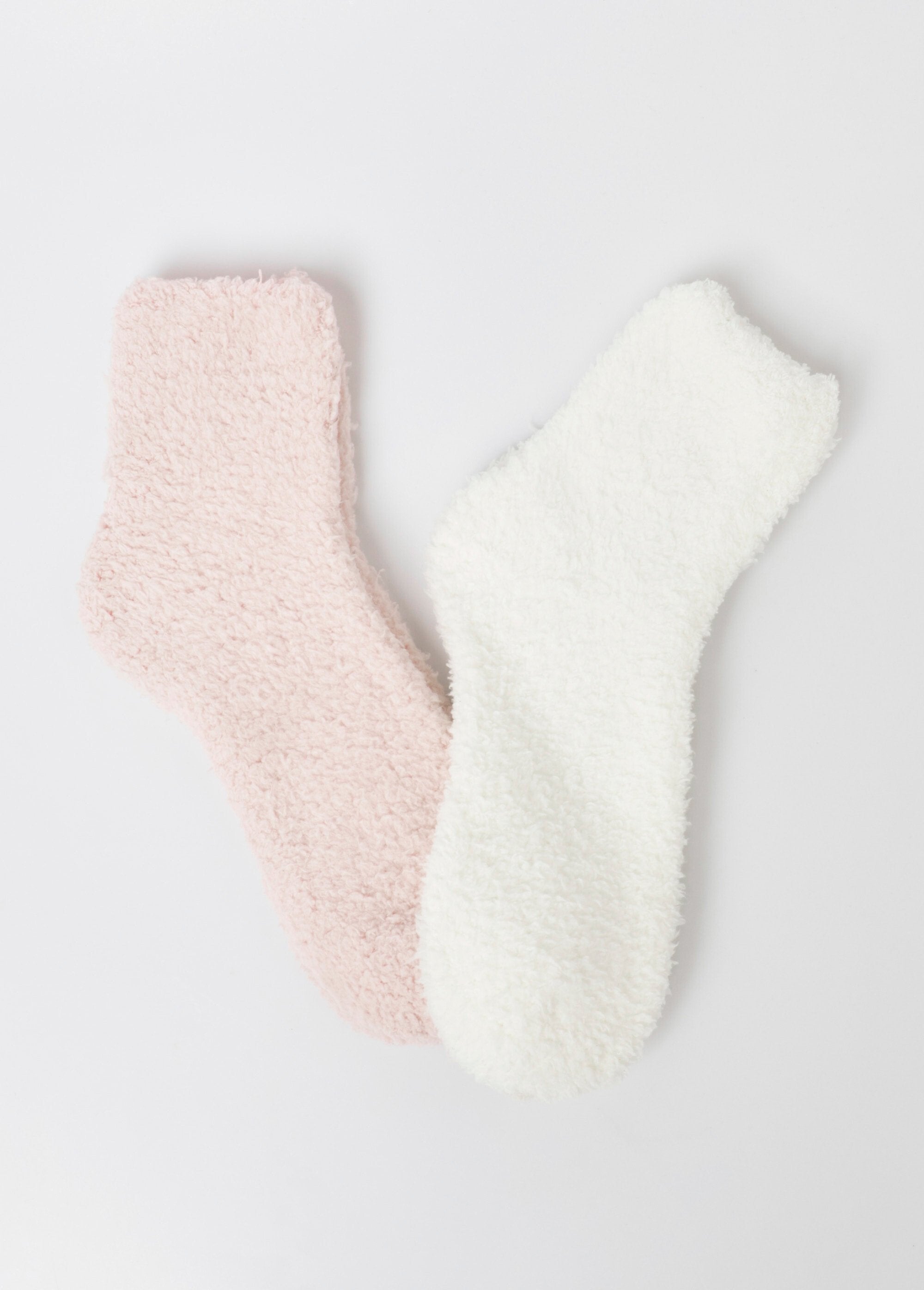 Pack_of_2_soft_socks,_plush_knit_Ecru_FA1_slim