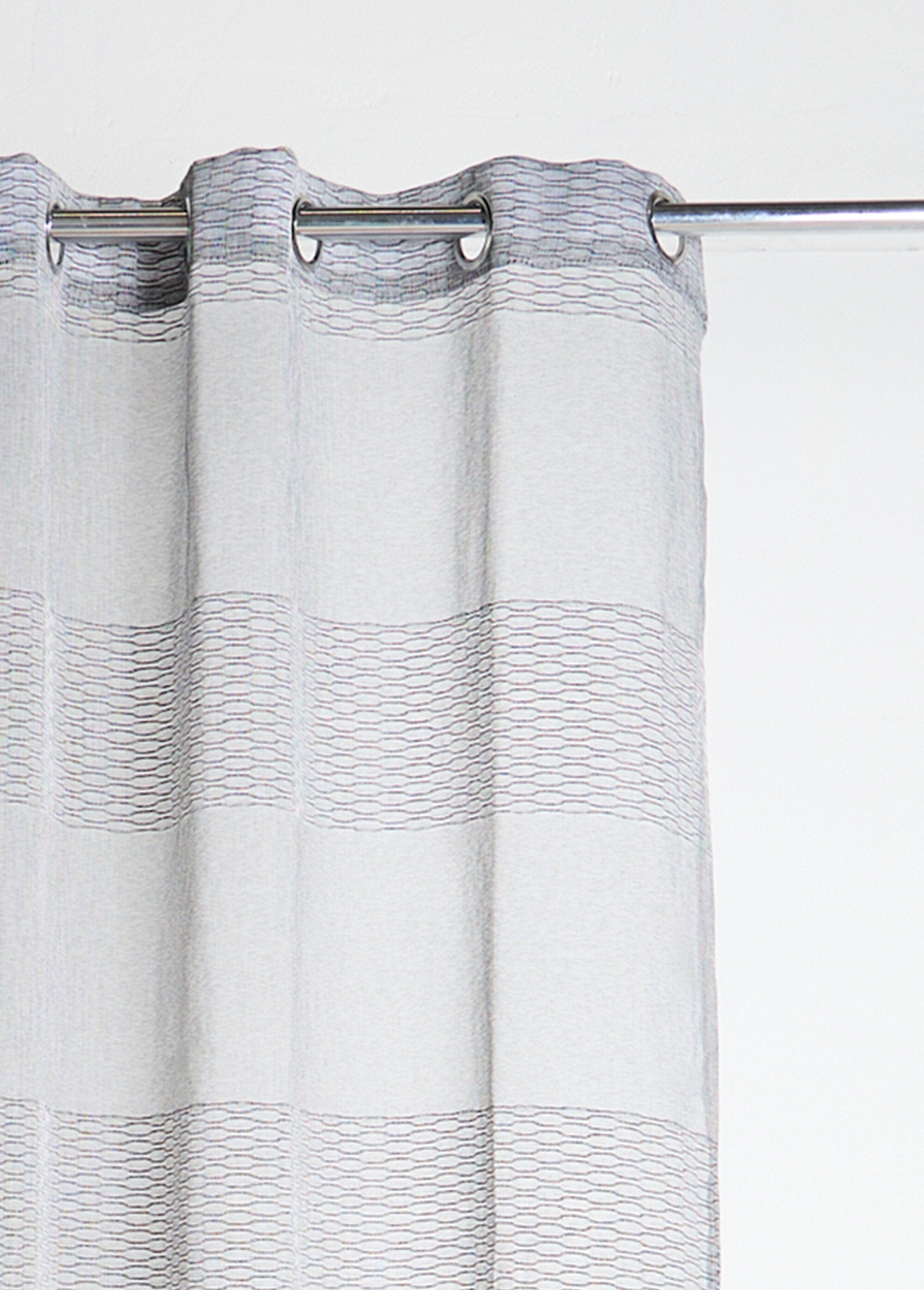 One-panel_eyelet_curtain,_mottled_with_openwork_Gray_DE1_slim