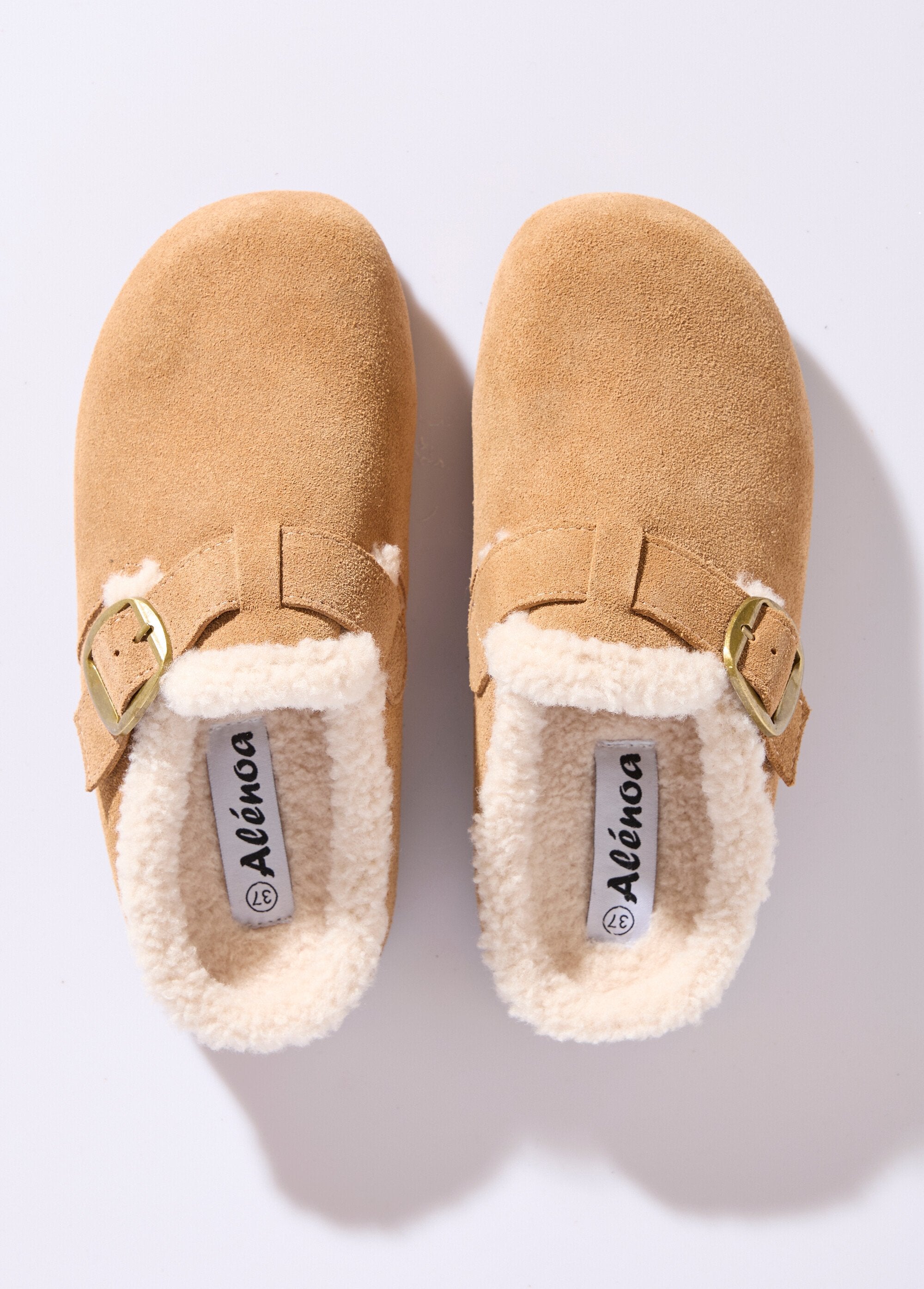 Suede_leather_clogs_with_fur_interior_camel_OV1_slim