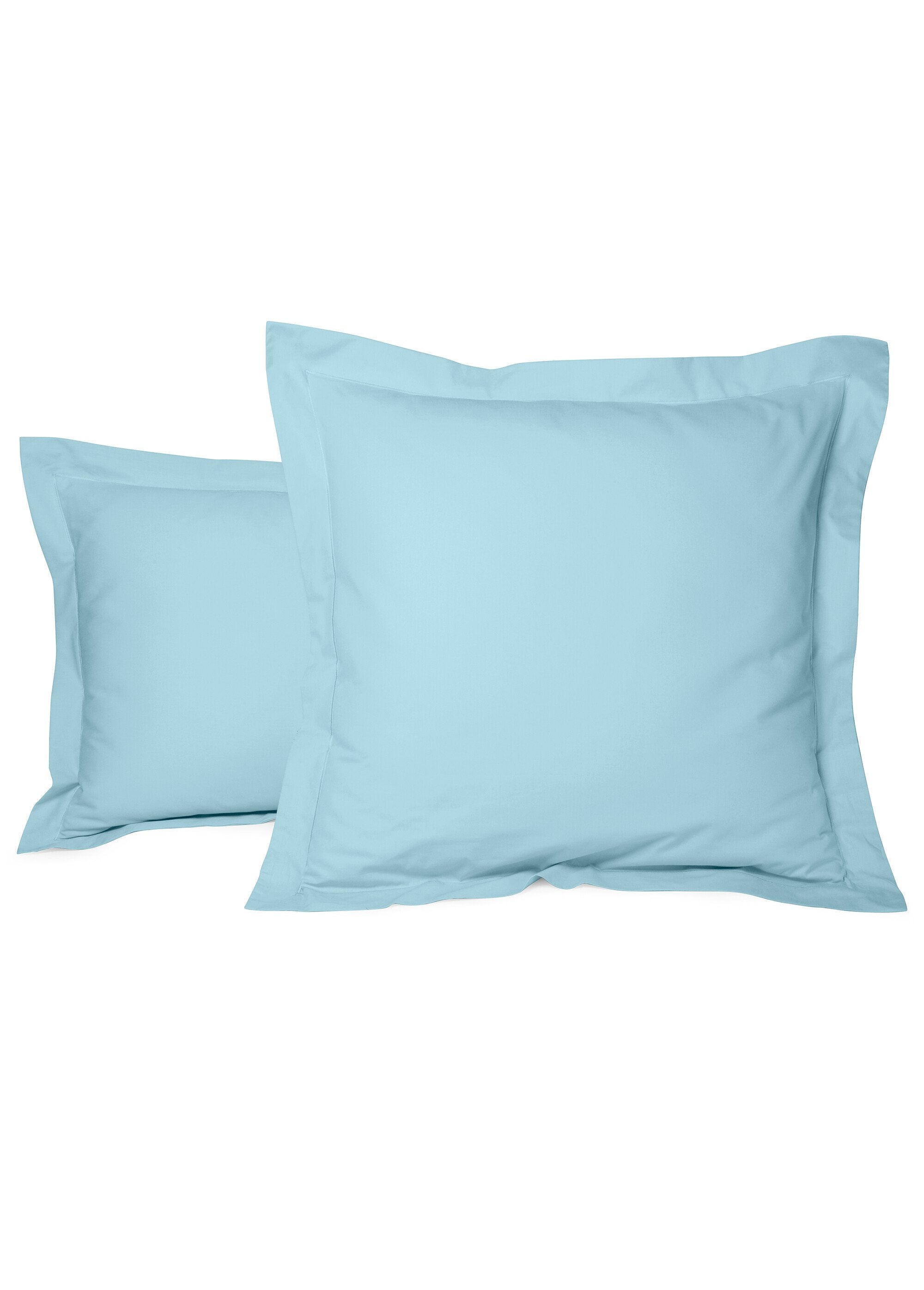 Plain_cotton_percale_pillowcase_Blue_horizon_FA1_slim