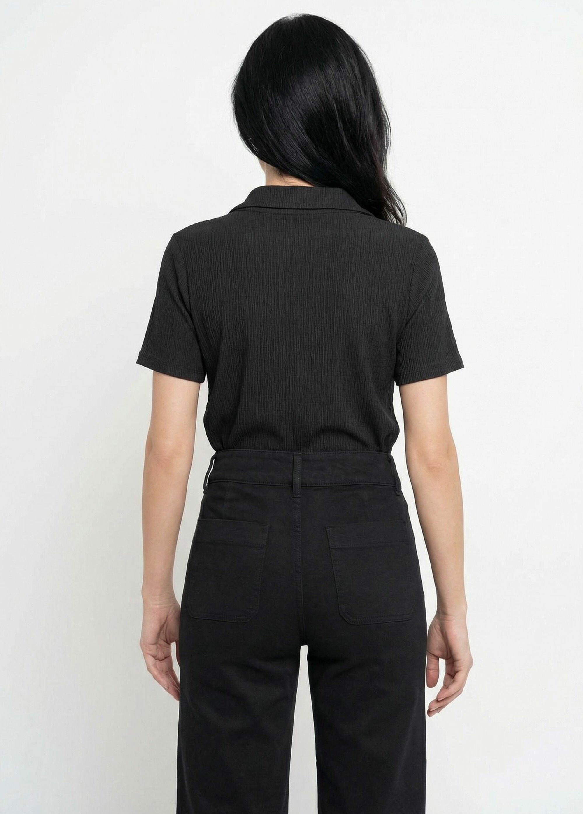 fancy_V-neck_waffle_tunic_Black_DO1_slim