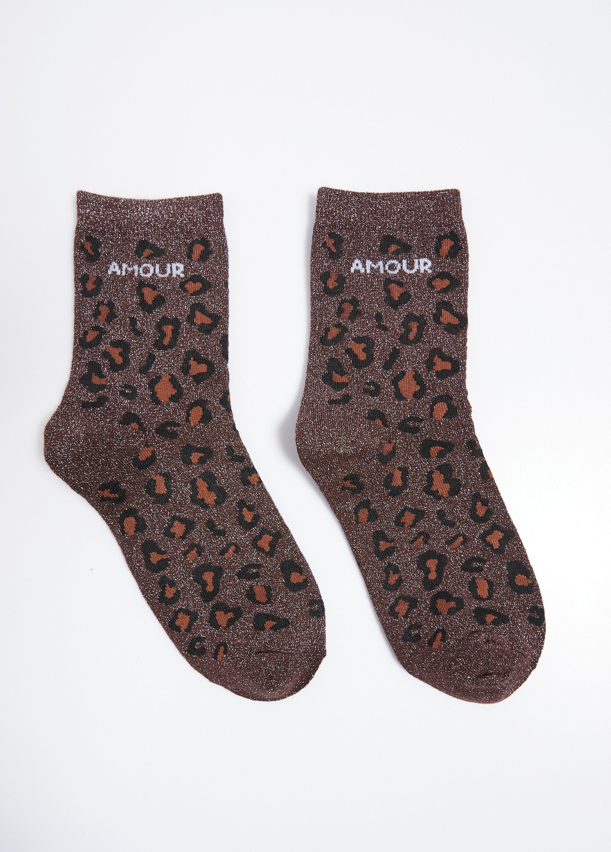 AMOUR_socks,_metallic_leopard_pattern_Brown_FA1_slim