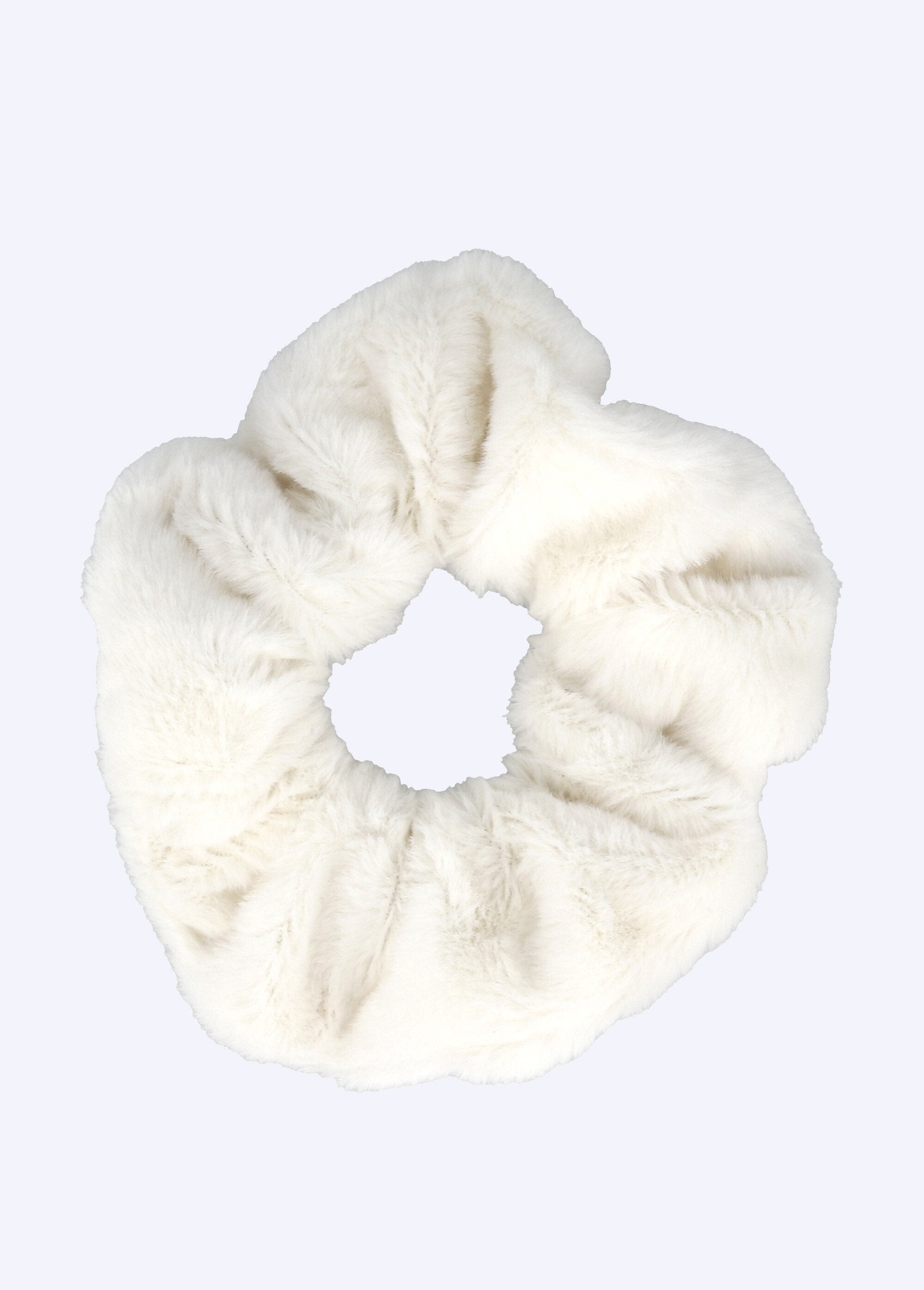 Velvet_hair_scrunchie_White_FA1_slim