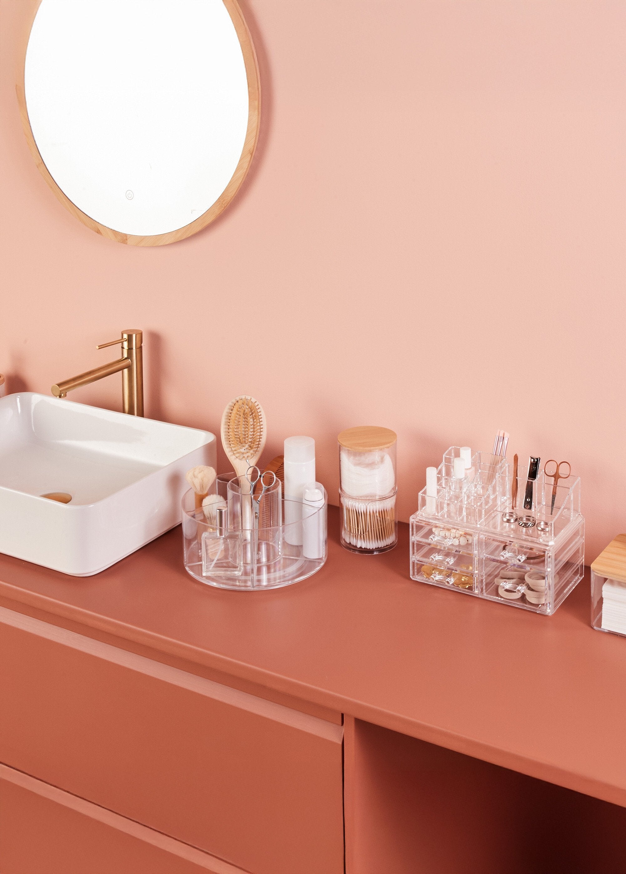 Cotton_bud_and_cotton_pad_dispenser_Transparent_and_bamboo_SF1_slim