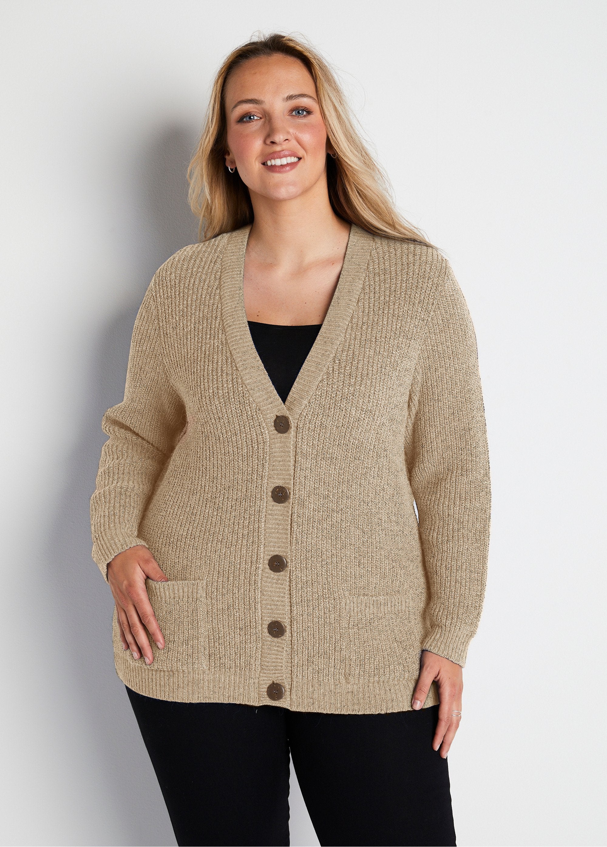 Mid-length_buttoned_cardigan_with_beaded_knit_and_wool_Beige_FA1_curvy