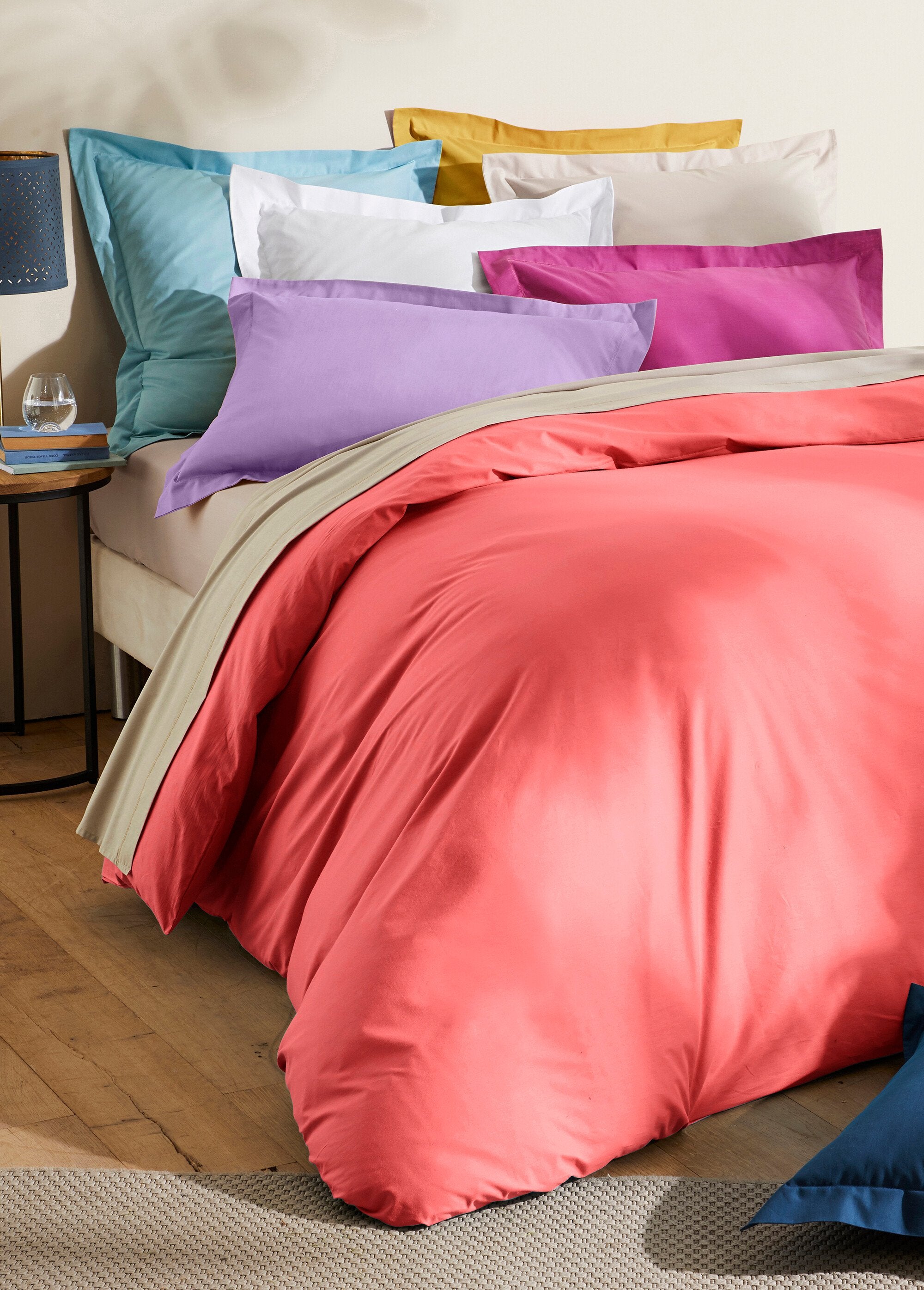 Plain_cotton_duvet_cover_Coral_FA1_slim