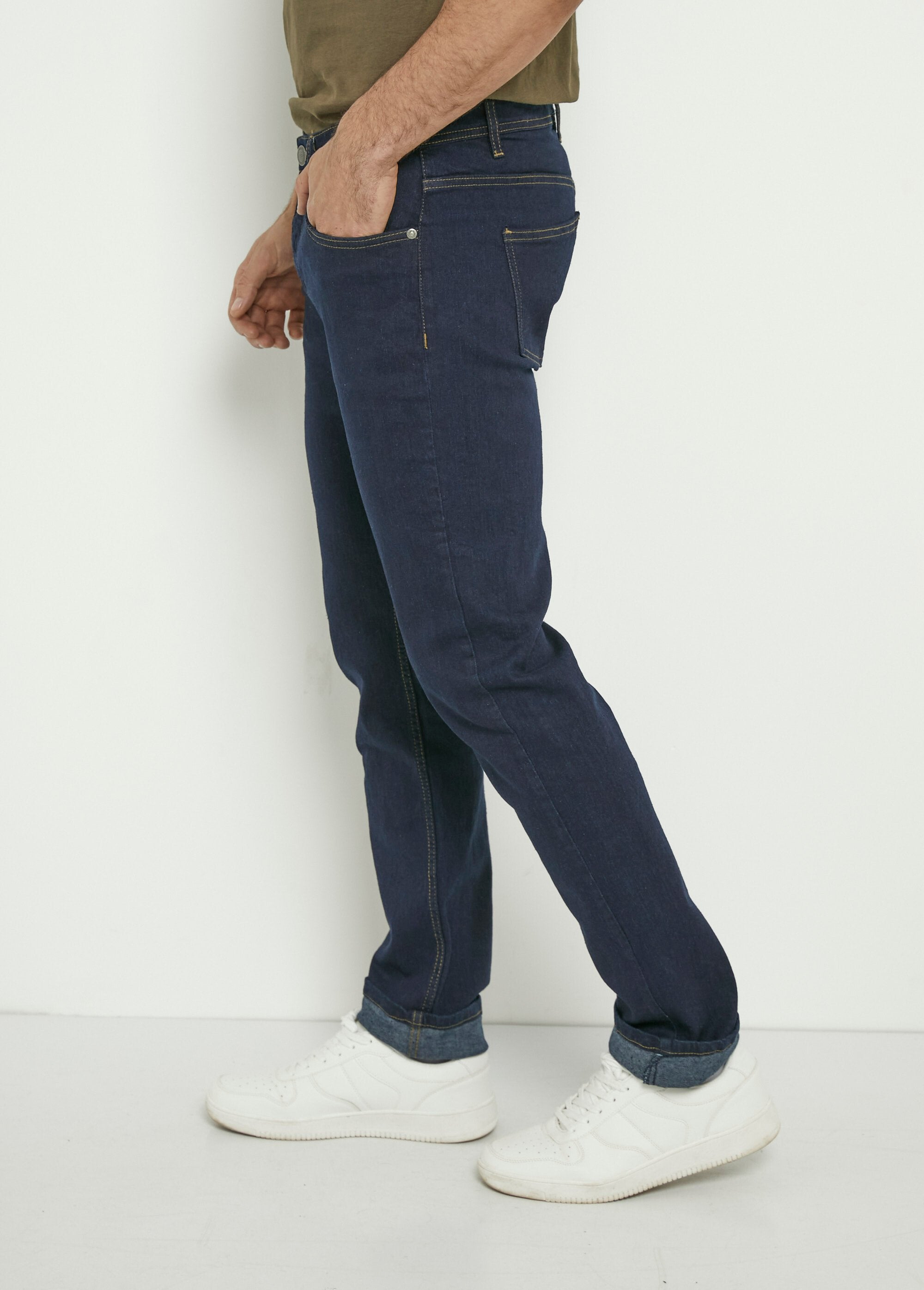 5-pocket_straight-cut,_stretchy_jeans_Raw_DR1_slim