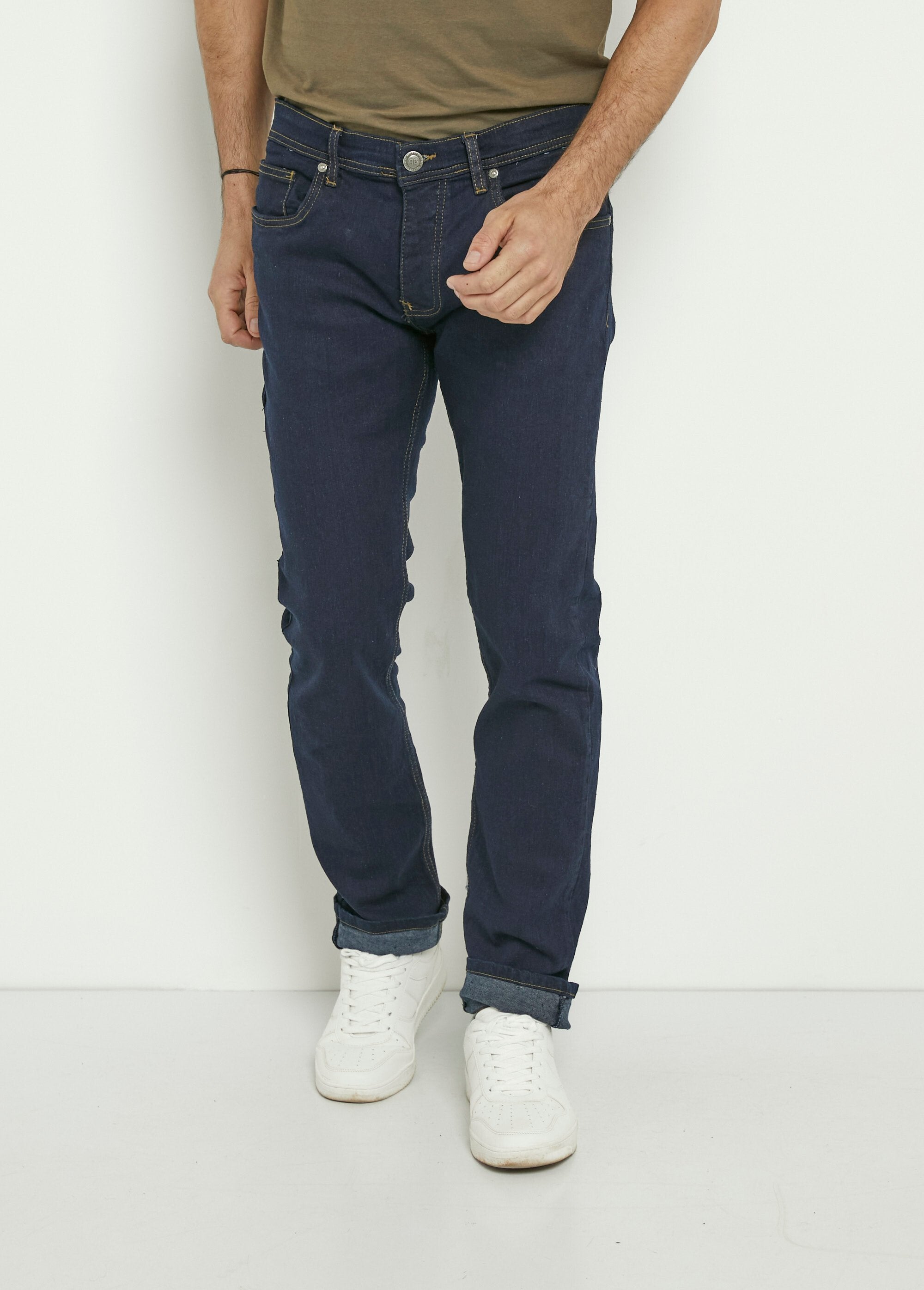 5-pocket_straight-cut,_stretchy_jeans_Raw_FA1_slim