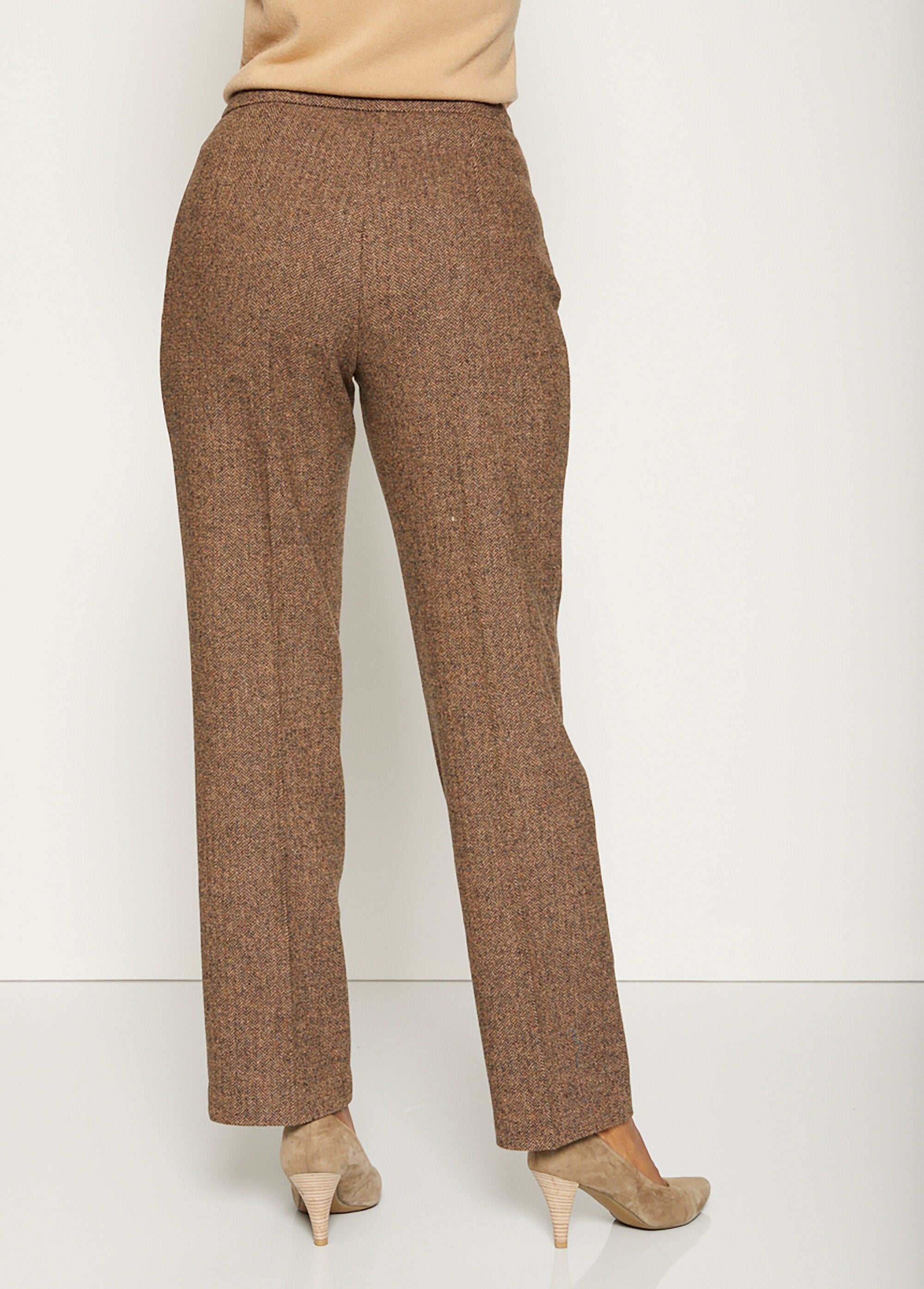 Pantalon_chevrons_ou_chiné_entrejambe_75_cm_Chevrons_marron_DO1_slim