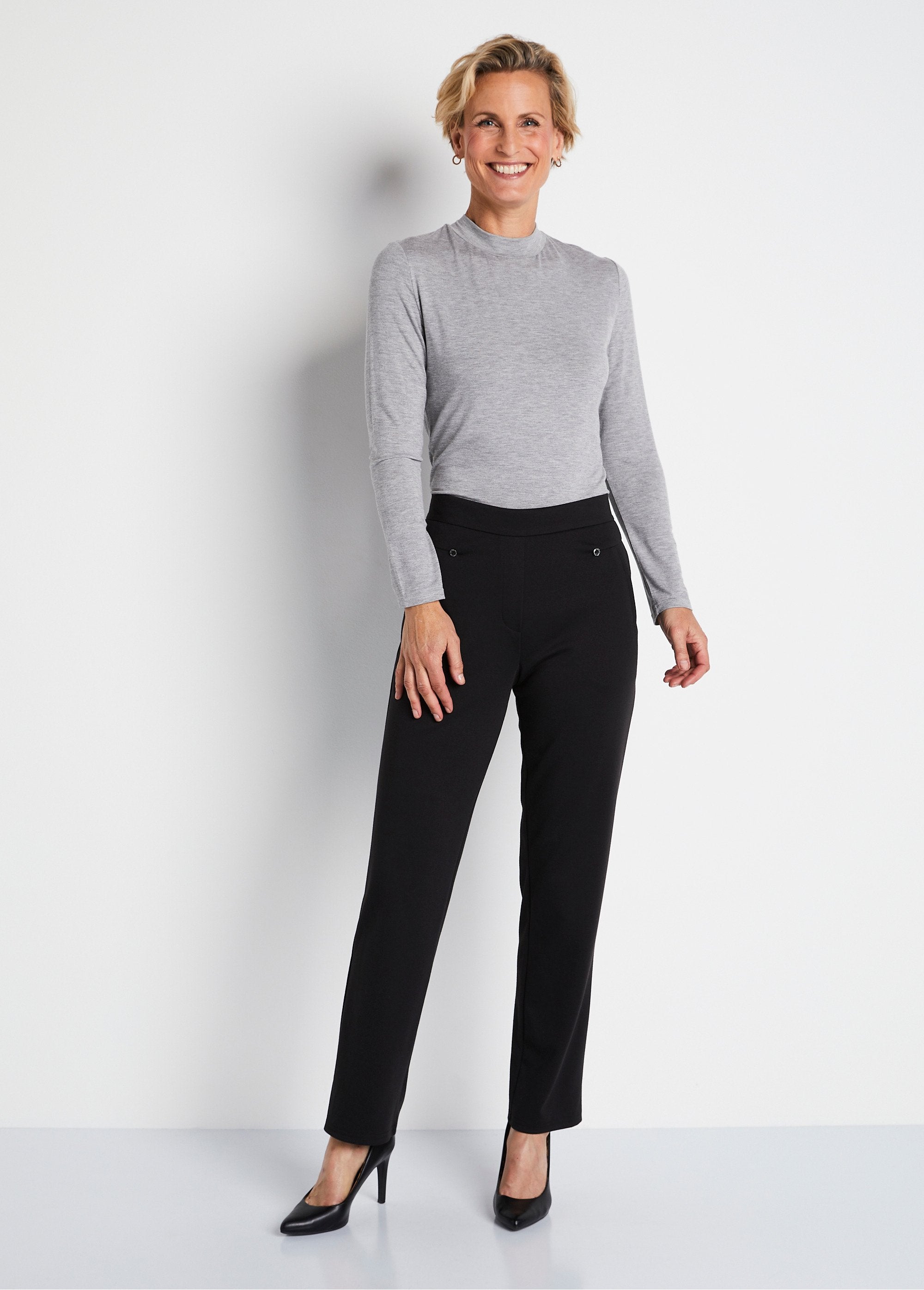 Straight_pants_with_semi-elasticated_waist_Plain_black_SF1_slim