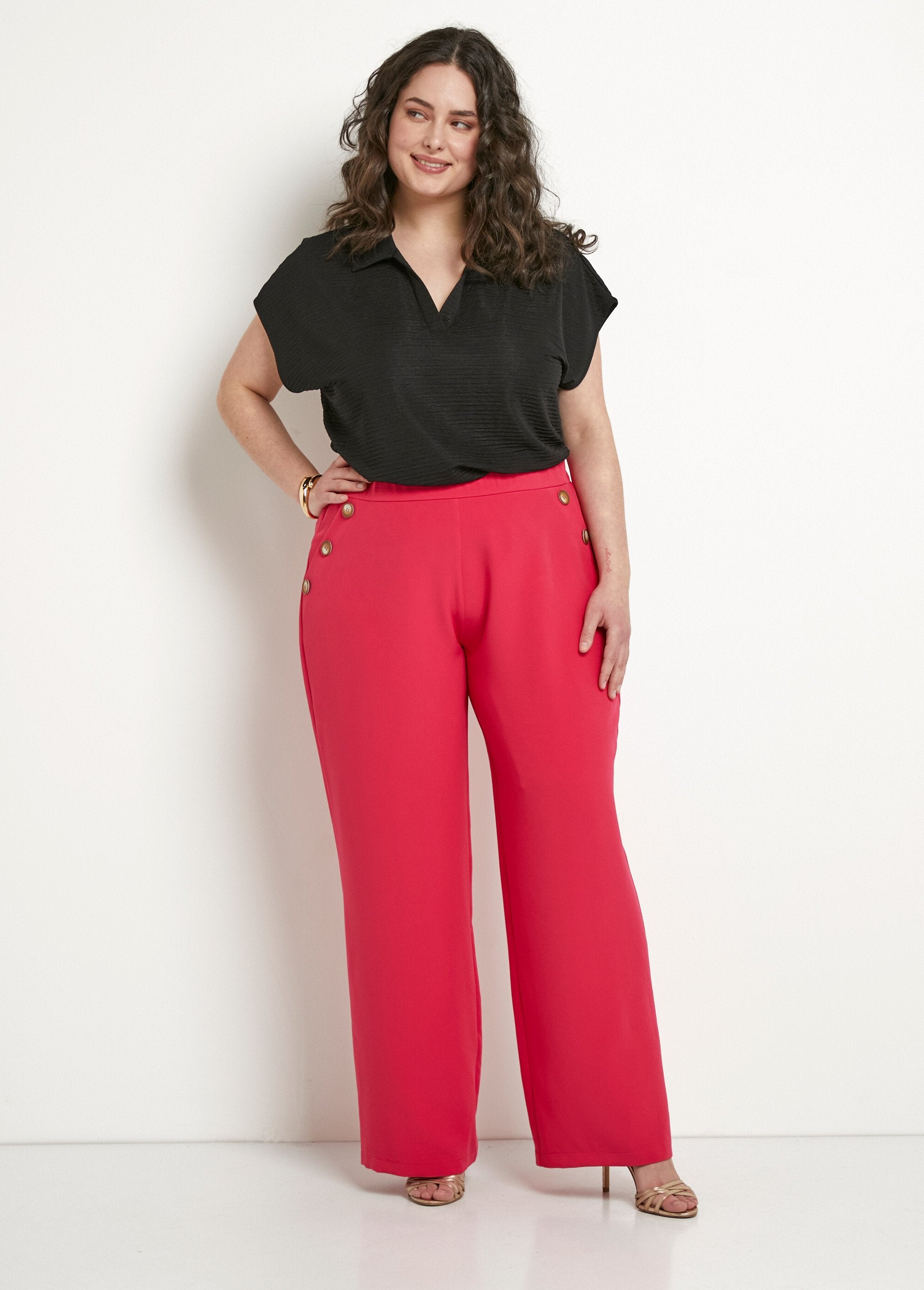 Plain_wide_leg_pants_with_semi-elasticated_waist_Fuchsia_SF1_curvy