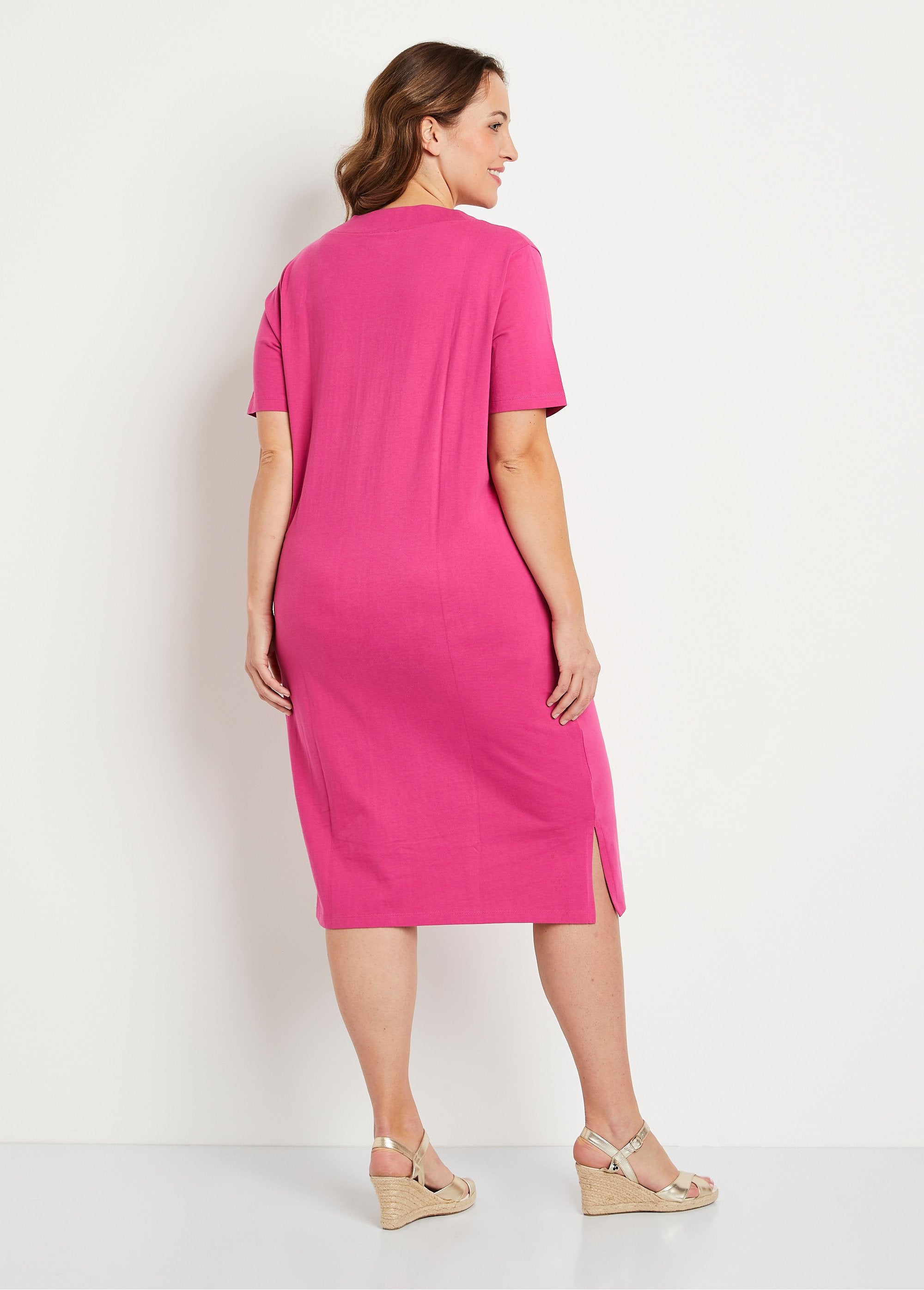 Short_cotton_beach_dress_Fuchsia_DO1_curvy