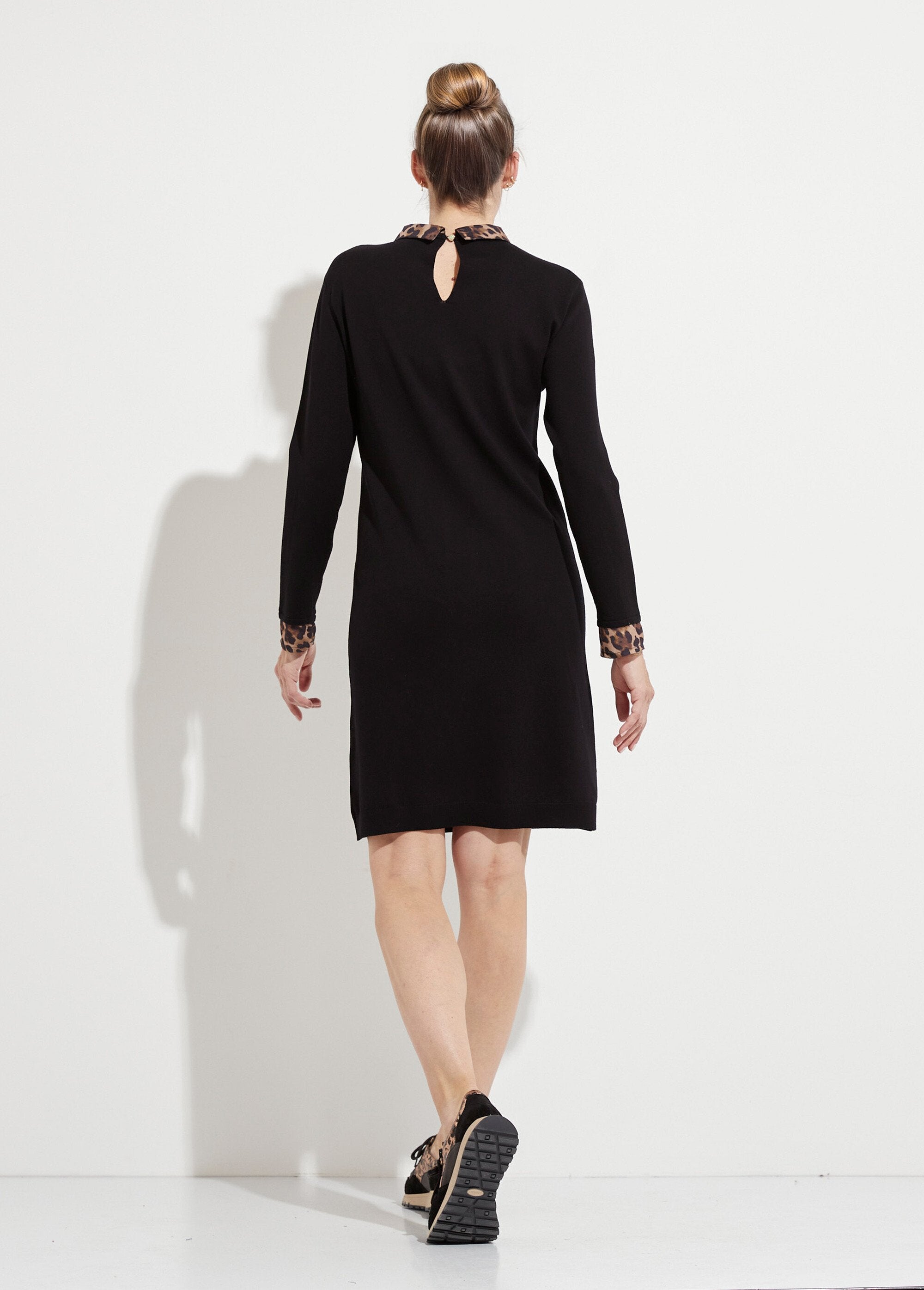 Black_2-in-1_voile_effect_leopard_print_sweater_dress_Black_DO1_slim