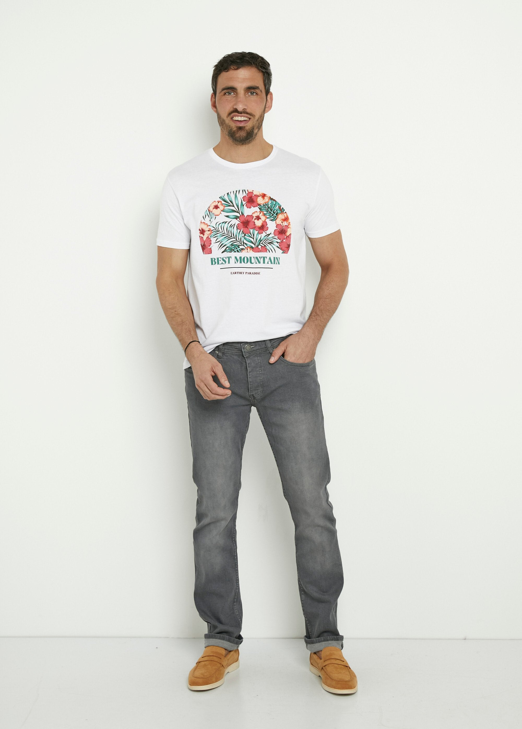 Short-sleeved_t-shirt_with_exotic_pattern_White_SF1_slim