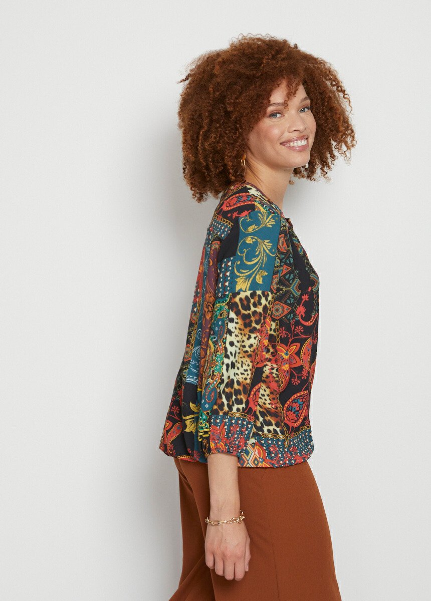 Short_patchwork_print_blousant_tunic_Multicolor_print__DR1_slim