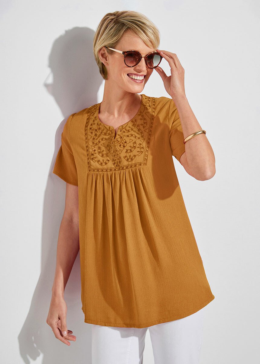 Long_bohemian_seersucker_tunic_Saffron_FA1_slim