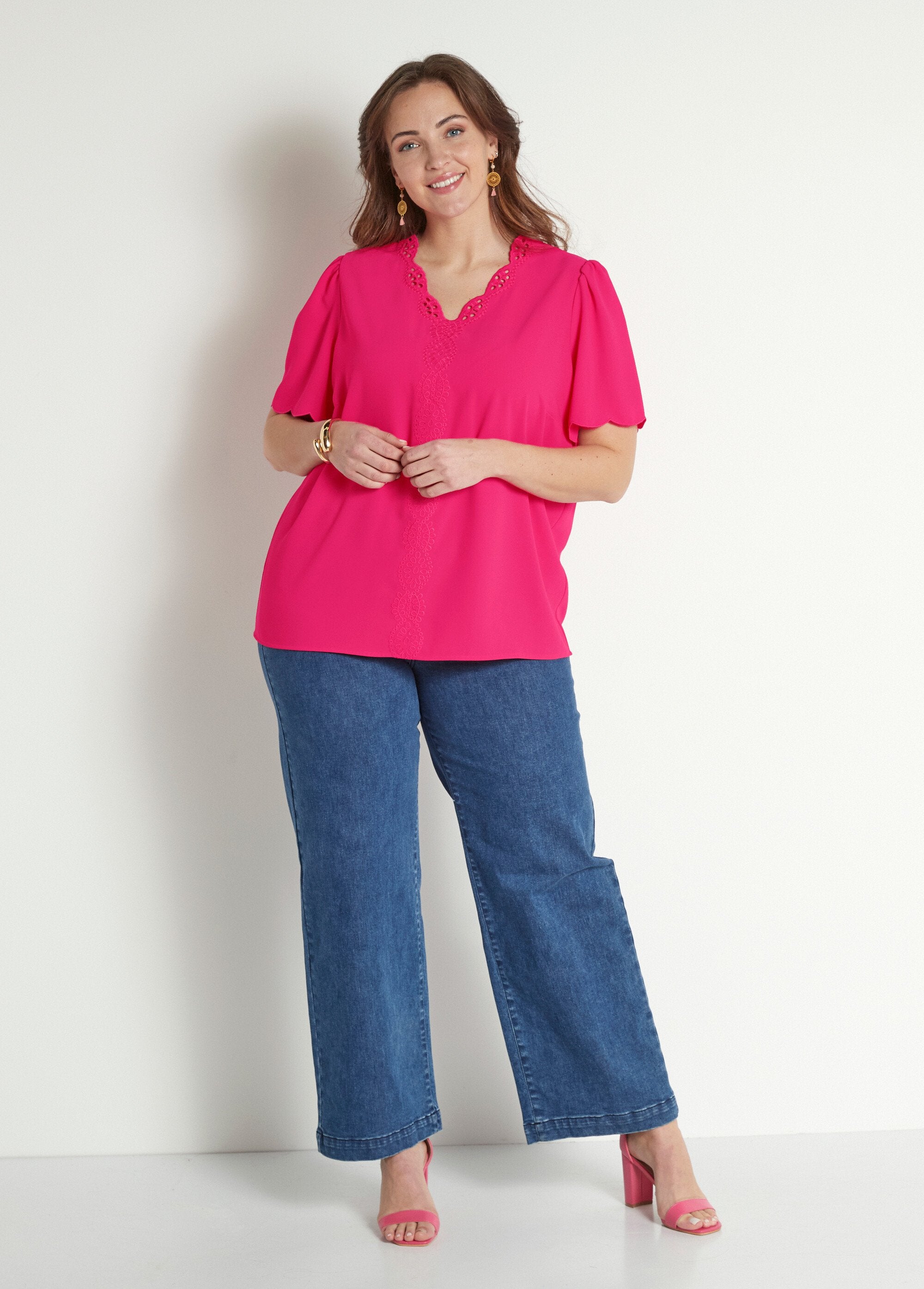 Long_embroidered_tunic_with_short_sleeves_Fuchsia_SF1_curvy