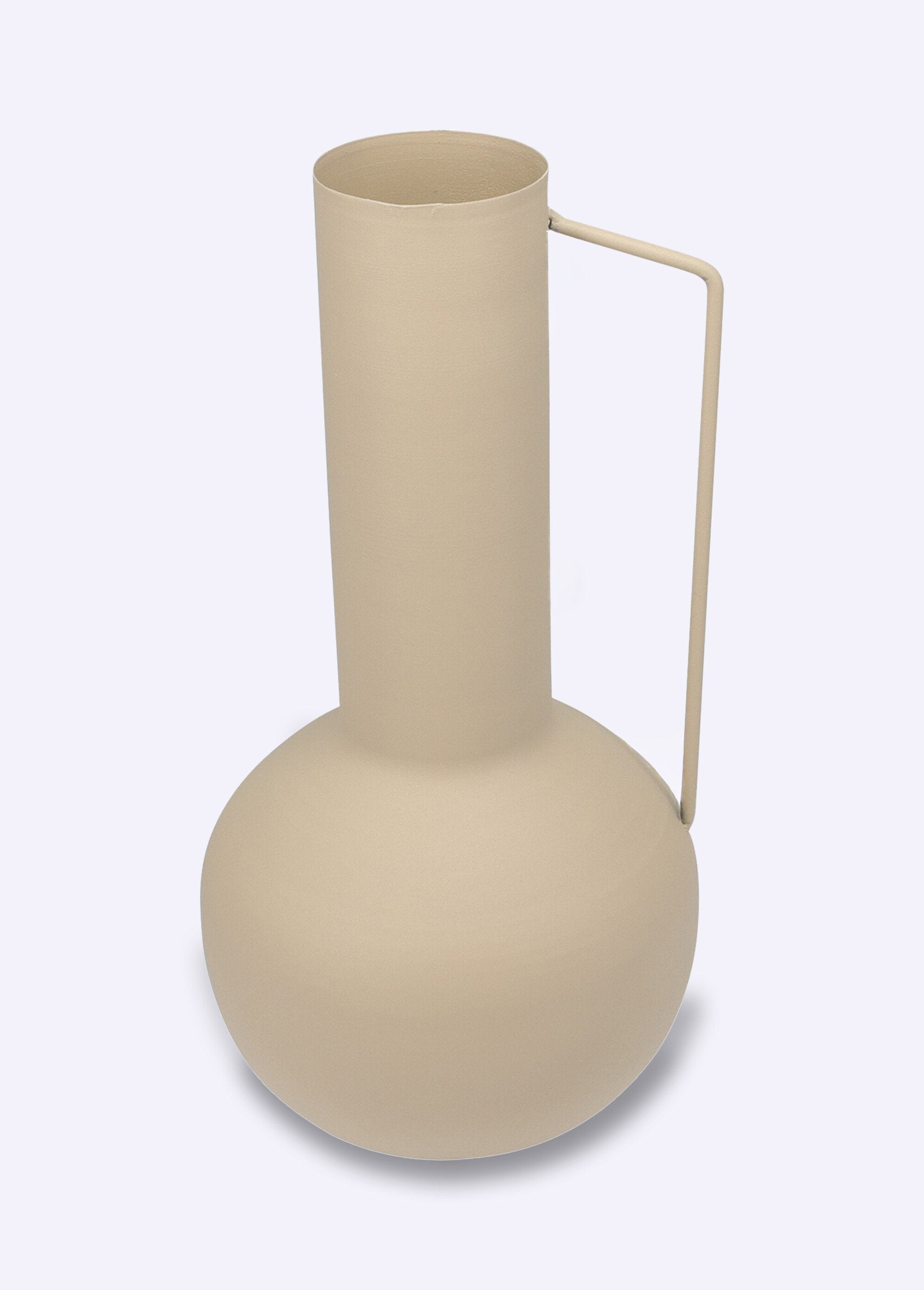 Decorative_metal_vase,_sleek_shape_Sand_FA1_slim